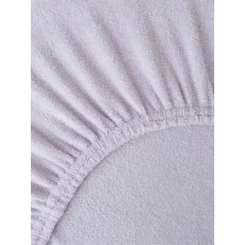 Prostěradlo Froté prostěradlo 160 × 200 cm - lila
