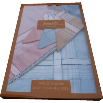 Látkový kapesník Mileta Dámské bavlněné kapesníky dárkové Jeanette