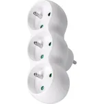 Solight.cz Rozbočka do zásuvky 3× 10A, bílá – Solight P100