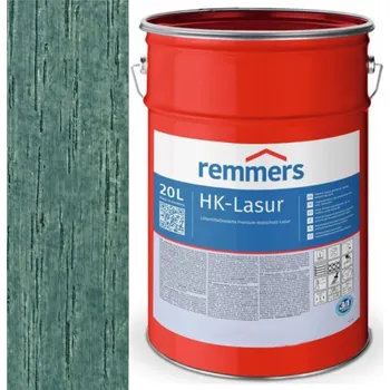 Lak na dřevo Remmers HK-LASUR 20L RC-962 Břečťanová zelená - Efeu + dárek k objednávce nad 1000Kč