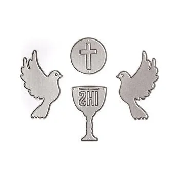Encyklopedie Zestaw wykrojników - Komunia święta 4szt