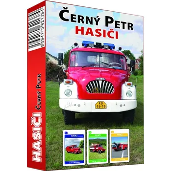 Pexeso Mičánek MP karty Černý Petr Hasiči