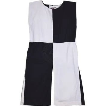 Karnevalový kostým Battle Merchant Středověký varkoč Eckhart, Mi-Parti, přírodní/černá