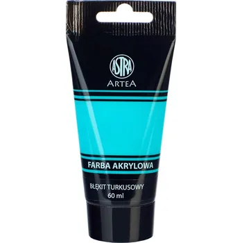 Vodová barva ASTRA barva akrylová 60ml modrá tyrkys