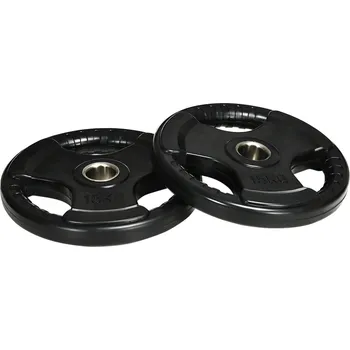 Zátěžové talíře 2x15 kg | černá