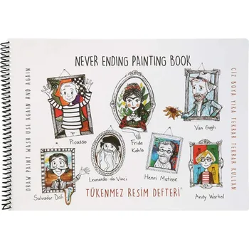 Blok Blok 25 x 35 cm na kreslení FUNNY MAT - Nápisy + pastelky zdarma