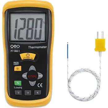 GeoFennel FT 1300/1 je kontaktní teploměr s jedním čidlem