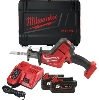 MILWAUKEE M18FHZ-502X aku šavlová mečová pila ocaska 2x18V 5Ah v kufru 4933459885