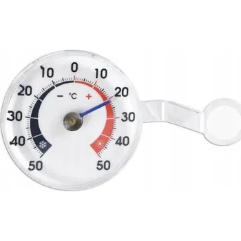 Domácí teploměr Venkovní TEPLOMĚR samolepicí na okno, sklo, okenní, bez vrtání