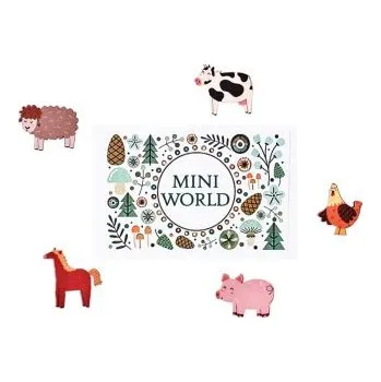 Dřevěná hračka Mini svět- Farma s možností vrácení nebo výměny do 30 dnů zdarma - MW02