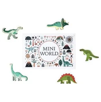 Dřevěná hračka Mini svět- Dino s možností vrácení nebo výměny do 30 dnů zdarma - MW04