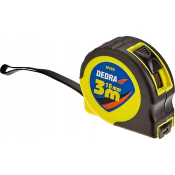 metr DEDRA M382 SVINOVACÍ METR 3 m ABS GUMA