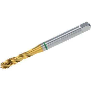 Závitořezný nástroj VOLKEL Strojní závitník M6x1.0 HSSE-PM-TIN Forma C/39