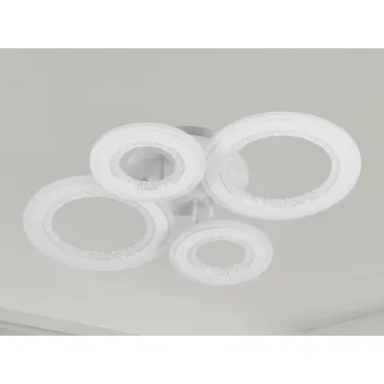 Nástěnné svítidlo LED stropní svítidlo s dálkovým ovladačem 100W - J3346/W