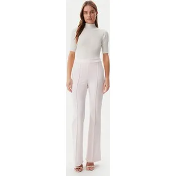 Dámské kalhoty Guess Kalhoty z materiálu W4YB01KCBO2 Růžová Flare Fit XL