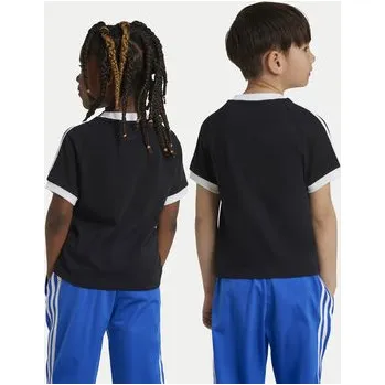 adidas T-Shirt adicolor Trefoil IY2389 Černá Regular Fit 5_6Y