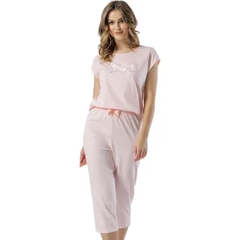 Dámské pyžamo Laveza pyžamo dámské Bogna 1565 - růžová, L (Bavlněné pyžamo dámské)