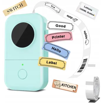 Příslušenství pro čtečku elektronické knihy Phomemo D30 zelená mini tiskárna samolepicích štítků