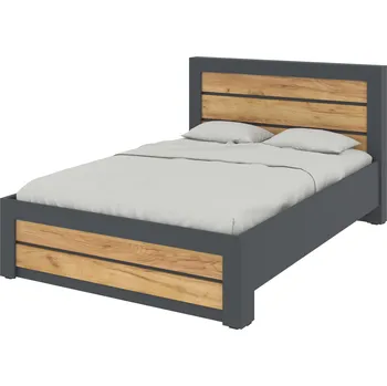 Postel Max-i Postel 140x200 BLASE NEW Zvolte barvu:: antracit + dub tacho