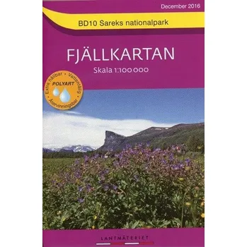 Amtliche Karte Schweden Fjällkartan. Bl.10