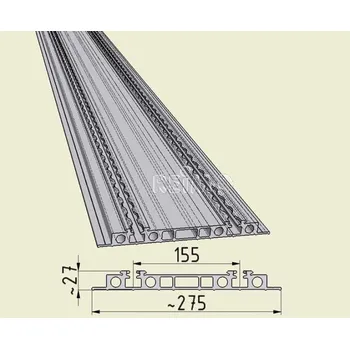 Příslušenství ke karavanu Carbest Posuvná kolejnice ve dvou řadách