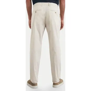 Dámské kalhoty Marc O'Polo Kalhoty z materiálu 522 0831 10144 Béžová Slim Fit 32_34