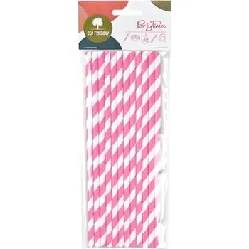 Arpex AX EKO brčko papírové proužek 12ks růžové