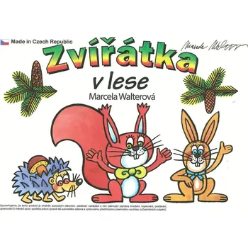 omalovánky MEZUZA Omalovánky A5 Zvířátka v lese