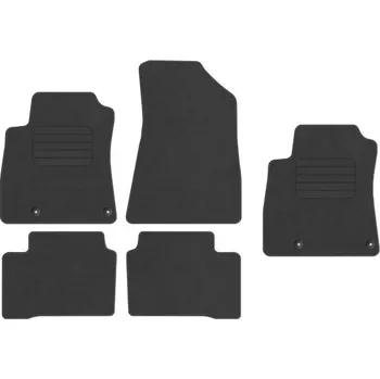 autokoberec Kobercové rohožky Edecor velurové 5 ks