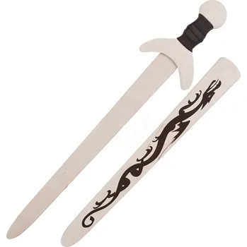 Sběratelství Deepeka Dětský dřevěný meč Lindwurm s pochvou, 35/45/65cm