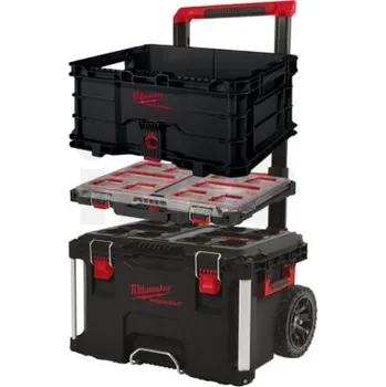 MILWAUKEE 4932493927 Packout Trolley Box sada kufrů s kolečky
