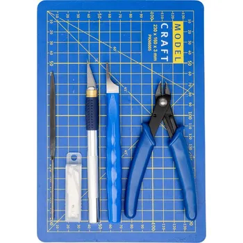 Plastikový model Shesto Modelcraft nářadí pro plastikové modely (sada 10ks) - SH-PTK1010