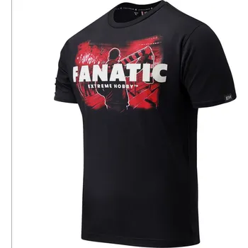 Pánské tričko Triko Extreme Hobby FANATIC - černo/červené L