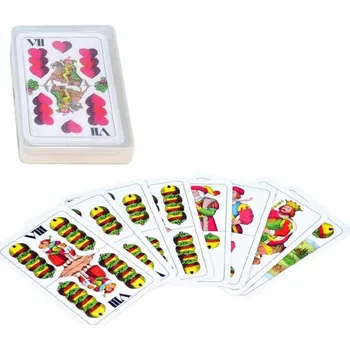 Pexeso MEZUZA Karty MARIÁŠ 1514 dvouhlavý plast