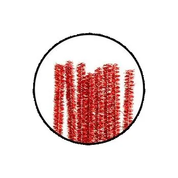 plyšák ALIGA drátky plyšové 40ks DPK-03 červené