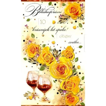 Mezuza Přání " E " otočné svatební