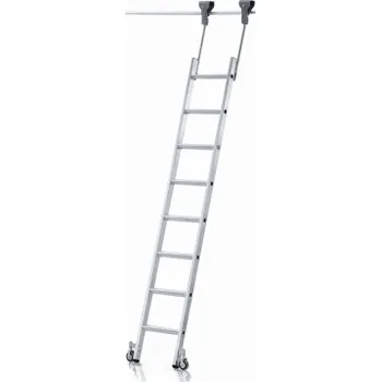 Žebřík ZARGES Pojízdný regálový žebřík Saferstep Trec LH, kód 1141358