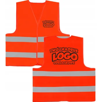 Pánská vesta Reflexní vesta Odblaskowo unisex 4XL