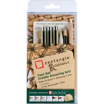 Fixativ Sada nástrojů pro kresbu - Zentangle Renaissance Tool Set, 11 kusů