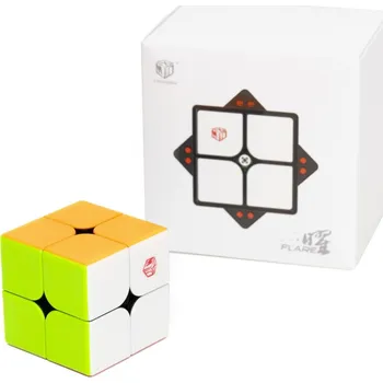 Hlavolam Kostka 2x2x2 QiYi X-Man Flare Barevný plast