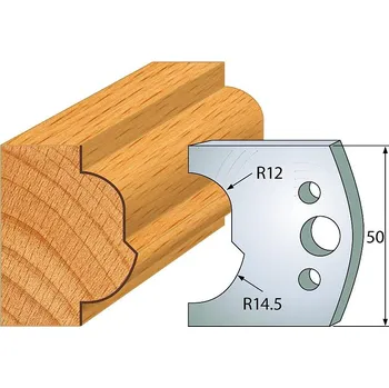 Fréza IGM profil 519 - pár nožů 50x4mm SP