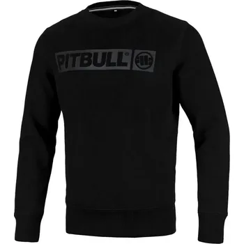 Pánská mikina PitBull West Coast Pánská mikina crew Hilltop - černá L