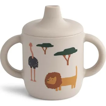 Dětský hrnek Liewood Neil LW13060 zelená 07B, vel. ONE SIZE