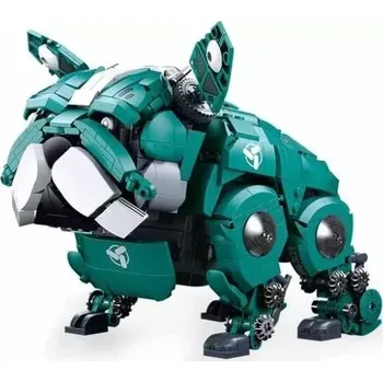 Stavebnice Sluban Sluban Pleyerid M38-B1112B Mechanický buldoček zelený