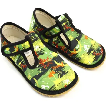 Dětská móda Beda Barefoot papuče Graffiti EUR 28