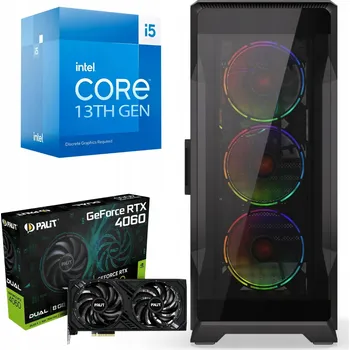 Stolní počítač BSG Raptor Počítač pro hry i5-13GEN 16GB/512SSD RTX 4060 Win11