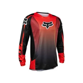Moto dres Mx Dres Fox 180 Leed Jersey Fluo red 23, Velikost L