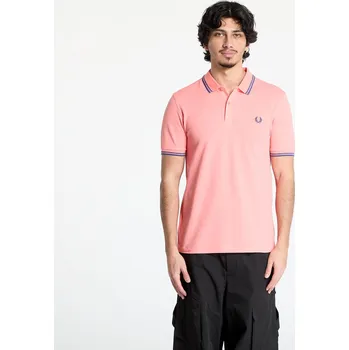 Pánská móda Tričko Comme des Garçons SHIRT x Fred Perry Knit T-Shirt Coral XL