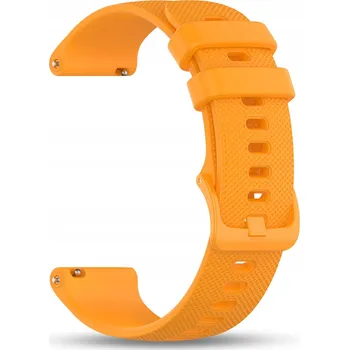 Řemínek na hodinky Řemínek JG Smart pro Samsung 20mm oranžový