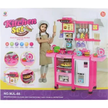 Dětská kuchyňka Kuchyňka velká 100 cm na bateire a na vodu